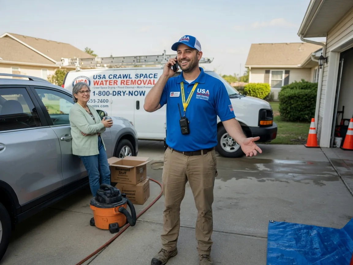 Crawl Space Water Removal Monroe Township, NJ FAQs